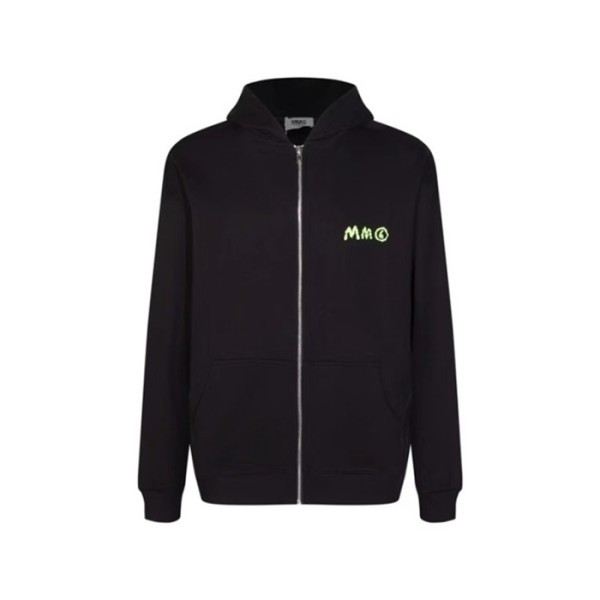 ❤메종마르지엘라 남성 블랙 후드티 - Maison margiela Mens Black Hoodie - mai224x