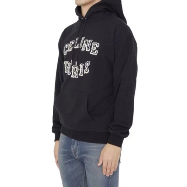 ❤셀린느 남성 캐쥬얼 블랙 후드티 - Celine Mens Black Hoodie - ce272x