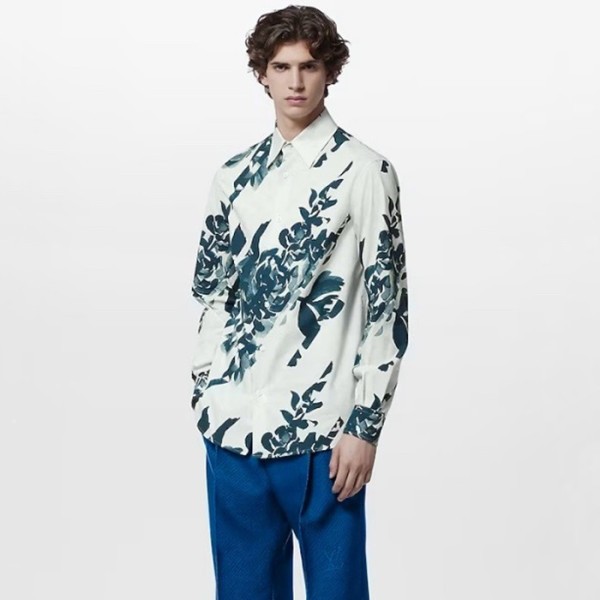❤루이비통 남성 화이트 셔츠 - Louis vuitton Mens White Shirts - lv2024x