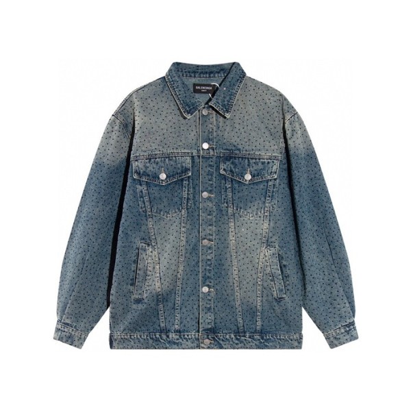 ❤발렌시아가 남성 블루 자켓 - Balenciaga Mens Blue Jackets - ba832x