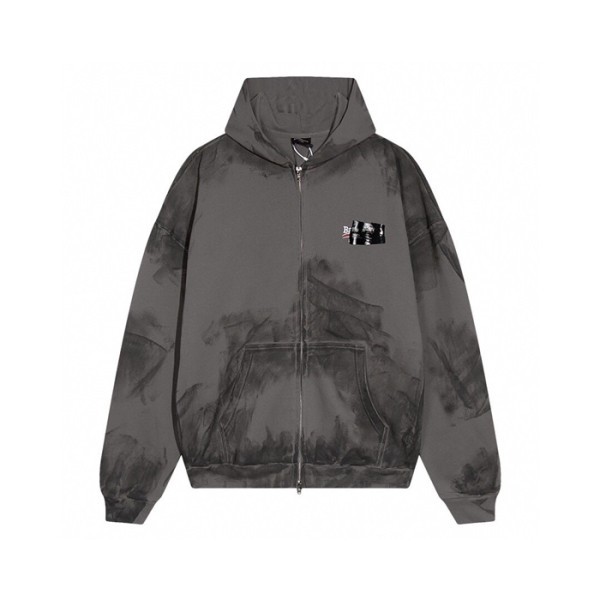 ❤발렌시아가 남성 그레이 후드티 - Balenciaga Mens Gray Hoodie - ba833x