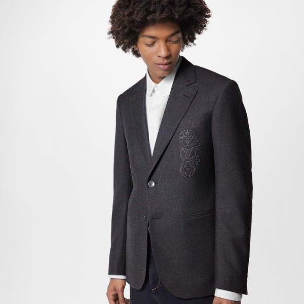 ❤루이비통 남성 블랙 슈트 자켓 - Louis vuitton Mens Black Jackets - lv2026x