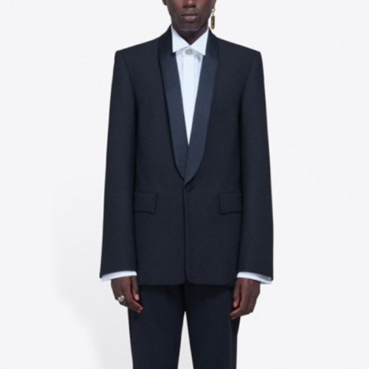 ❤발렌시아가 남성 블랙 슈트 자켓 - Balenciaga Mens Black Suit Jackets - ba835x