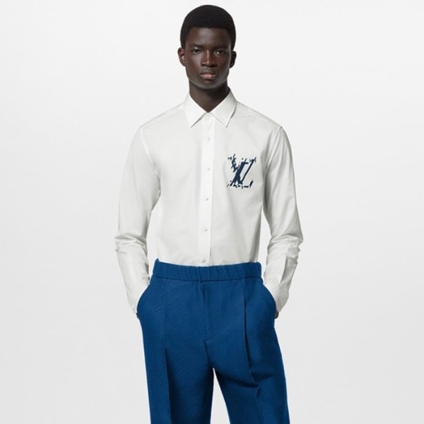 ❤루이비통 남성 화이트 셔츠 - Louis vuitton Mens White Shirts - lv2027x