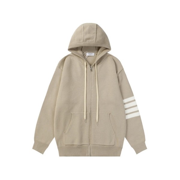 ❤톰브라운 남성 캐쥬얼 베이지 후드티 - Thom Browne Mens Beige Hoodie - to130x