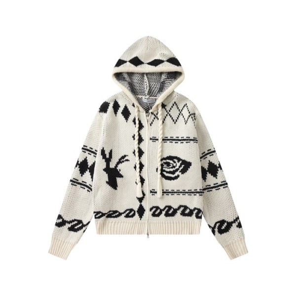 ❤아크네 남/녀 캐쥬얼 아이보리 후드티 - Acne Stidops Unisex Ivory Hoodie - ac226x