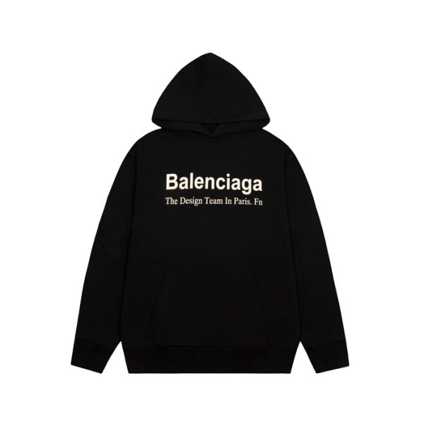 ❤발렌시아가 남성 블랙 후드티 - Balenciaga Mens Black Hoodie - ba839x