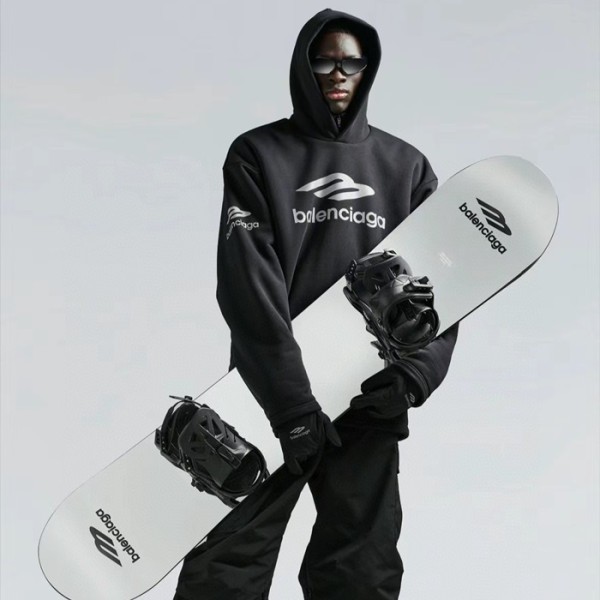 ❤발렌시아가 남성 블랙 후드티 - Balenciaga Mens Black Hoodie - ba841x