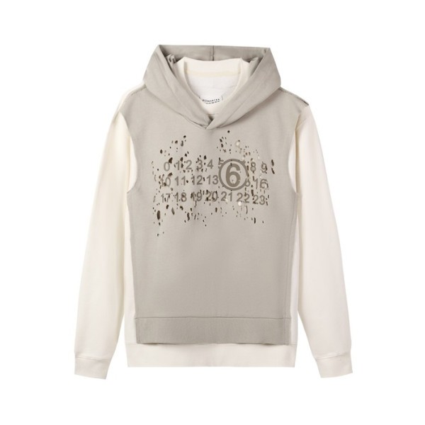 ❤메종마르지엘라 남성 그레이 후드티 - Maison margiela Mens Gray Hoodie - mai235x