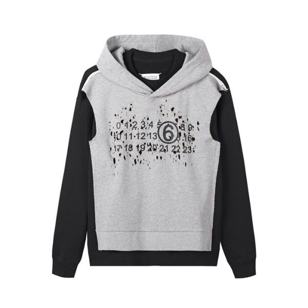 ❤메종마르지엘라 남성 그레이 후드티 - Maison margiela Mens Gray Hoodie - mai236x