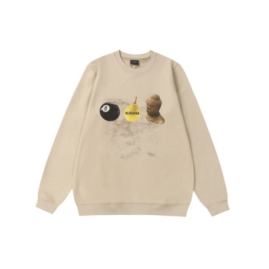 ❤발렌시아가 남성 베이지 맨투맨 - Balenciaga Mens Beige Tshirts - ba850x