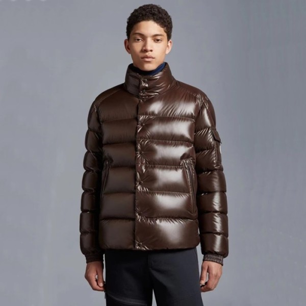 ❤몽클레어 남성 덕다운 브라운 패딩 - Moncler Mens Brown Padding - mo235x