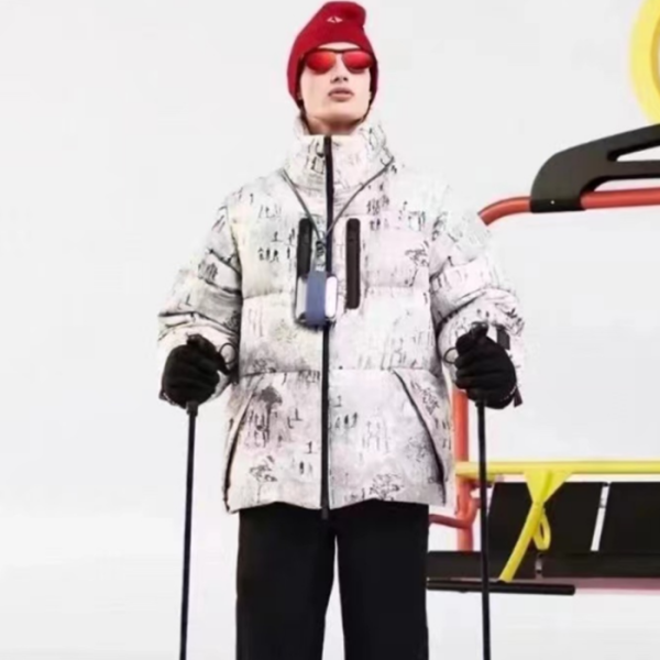 ❤디올 남성 구스다운 그레이 패딩 - Dior Mens Gray Padding - di858x