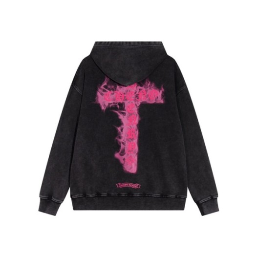 ❤크롬하츠 남성 블랙 후디 - Chrom hearts Mens Black Hoodie - ch211x