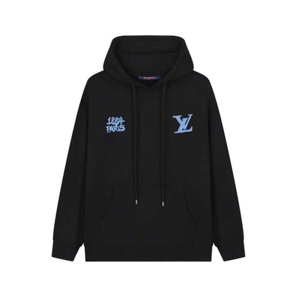 ❤루이비통 남성 블랙 후디 - Louis vuitton Mens Black Hoodie - lv2032x
