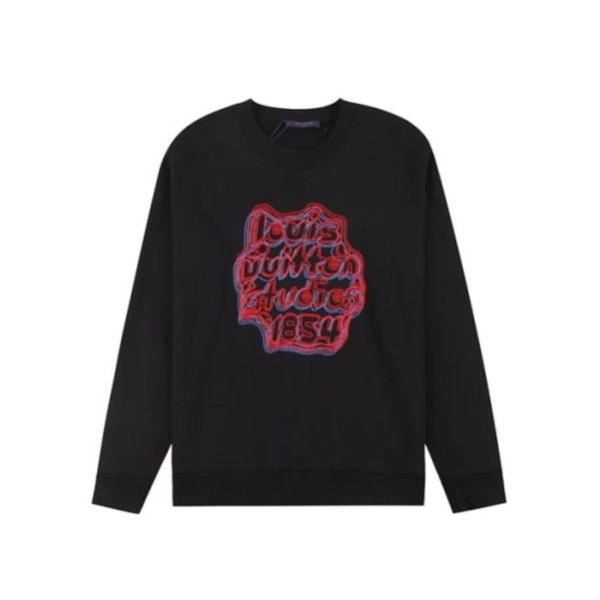 ❤루이비통 남성 블랙 맨투맨 - Louis vuitton Mens Black Tshirts - lv2039x