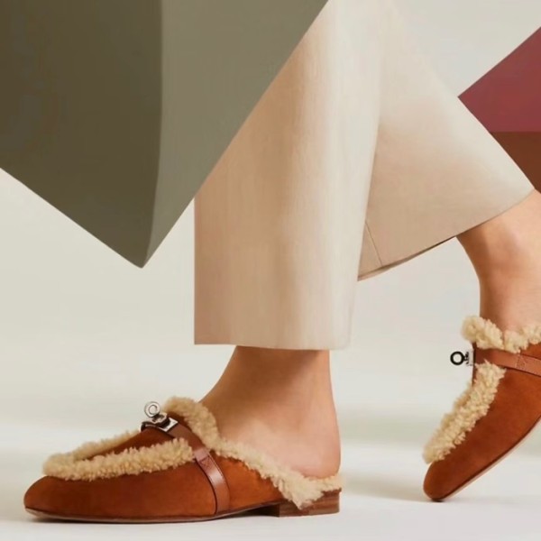 ❤에르메스 여성 카멜 블로퍼 - Hermes Womens Camel Bloafer - he523x