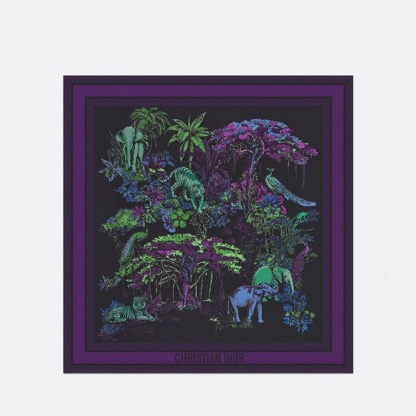 ❤디올 여성 퍼플 스카프 - Dior Womens Purple Scarf - di861x