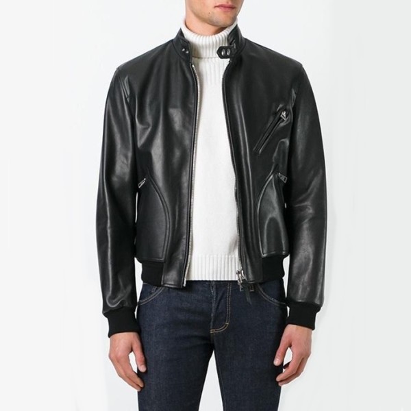 ❤톰포드 남성 블랙 가죽 자켓 - Tom Ford Mens Black Jackets - tof66x