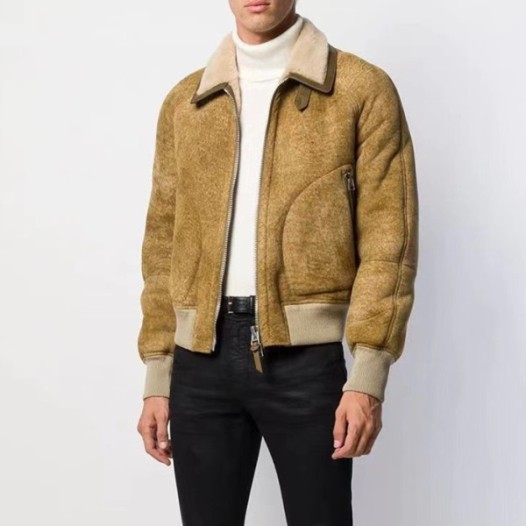 ❤톰포드 남성 카멜 가죽 자켓 - Tom Ford Mens Camel Jackets - tof67x