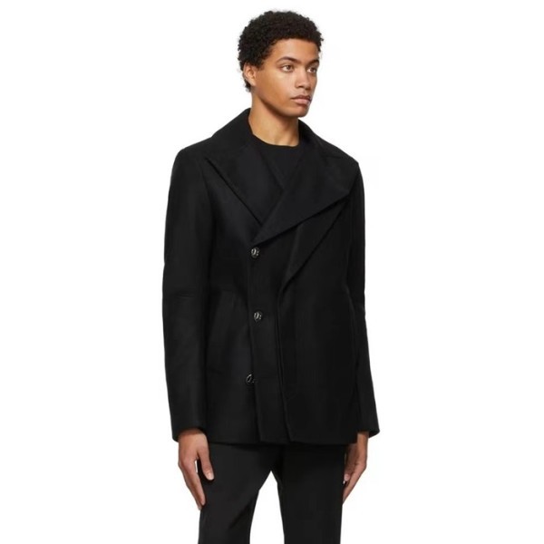 ❤발망 남성 블랙 자켓 - Balmain Mens Black Jackets - bam235x