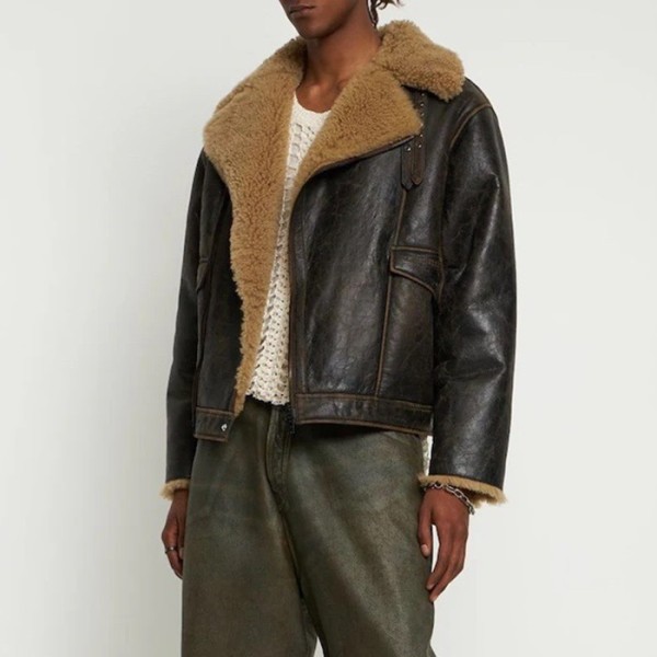 ❤아크네 남성 가죽 자켓 - Acne Sstudios Mens Leather Jacket - ace229x