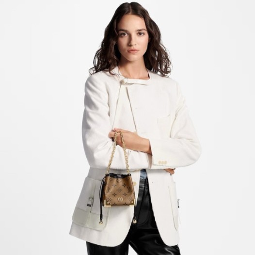 ★루이비통 여성 카멜 노에 퍼스 LV 참 - Louis vuitton Womens Camel Noe - lv2048x