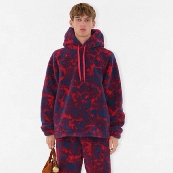 ❤버버리 남성 레드 후드티 - Burberry Mens Red Hoodie - bu352x