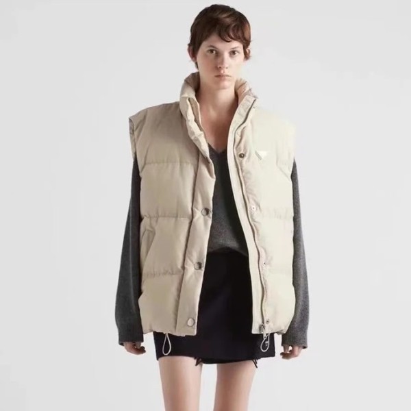 ❤프라다 여성 화이트 덕다운 베스트 - Prada Womens White Down Best - pr851x