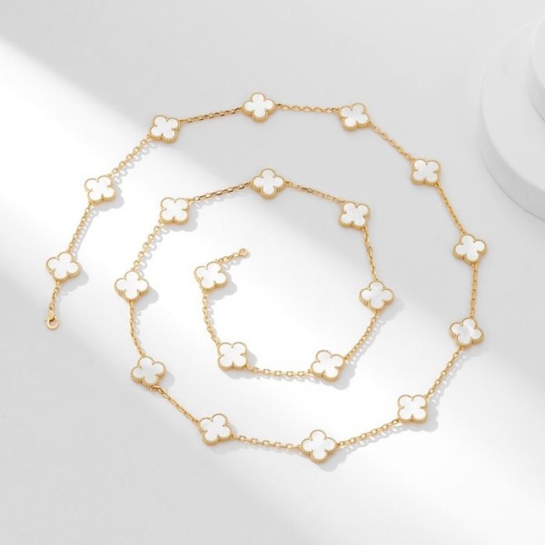 ❤반클리프 아펠 여성 화이트 목걸이 - Van Cleef&Arpels Womens White Necklace - acc376x