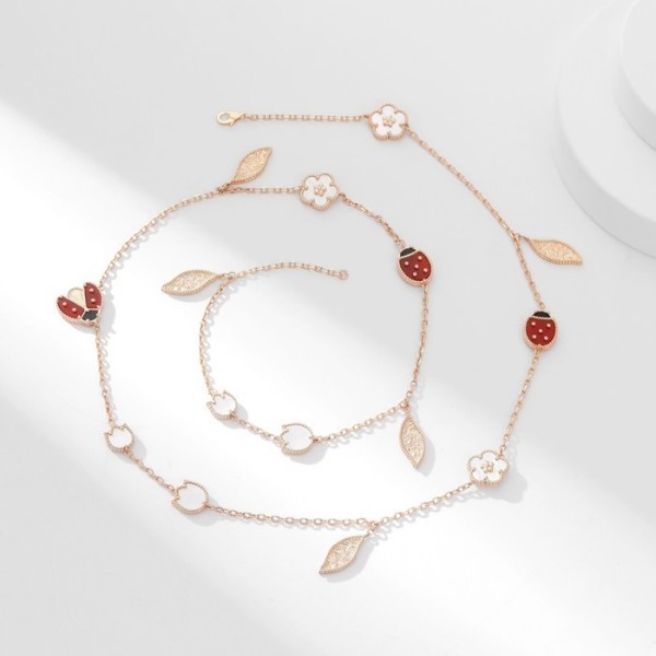 ❤반클리프 아펠 여성 화이트 목걸이 - Van Cleef&Arpels Womens White Necklace - acc377x