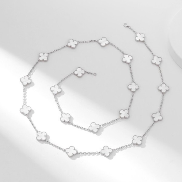 ❤반클리프 아펠 여성 화이트 목걸이 - Van Cleef&Arpels Womens White Necklace - acc378x