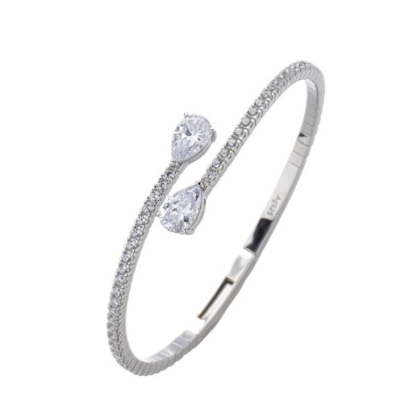 ❤그라프 여성 화이트 골드 팔찌 - Graff Womens White-gold Bangle - acc382x
