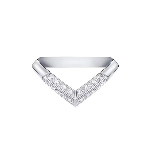 ❤루이비통 여성 화이트 골드 반지 - Louis vuitton Womens White Gold Ring - acc386x
