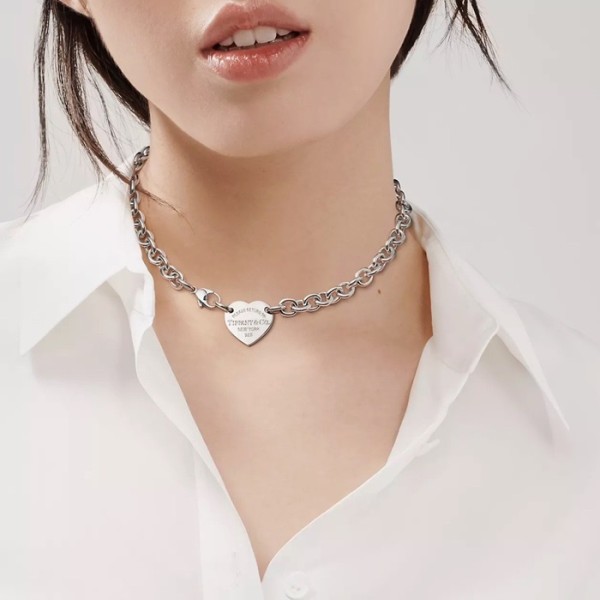 ❤티파니 여성 화이트 골드 목걸이 - Tiffany Womens White Gold Necklace- acc392x