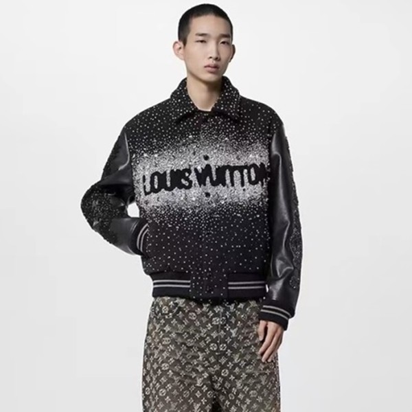❤루이비통 남성 가죽 자켓 - Louis vuitton Mens Black Jackets - lv2058x