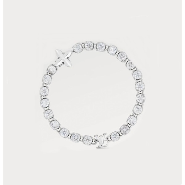 ❤루이비통 여성 화이트 골드 팔찌 - Louis vuitton Womens White Gold Bangle - acc430x