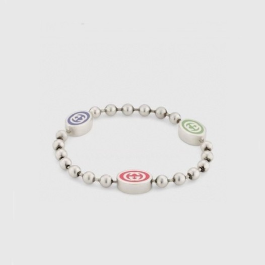 ❤구찌 여성 화이트 골드 팔찌 - Gucci Womens White Gold Bangle - acc438x