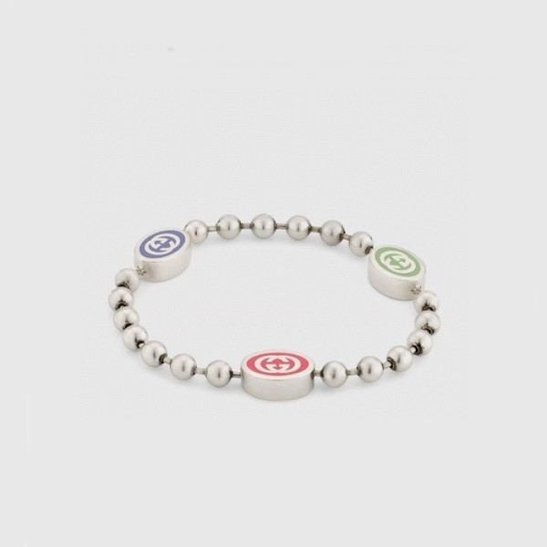 ❤구찌 여성 화이트 골드 팔찌 - Gucci Womens White Gold Bangle - acc438x