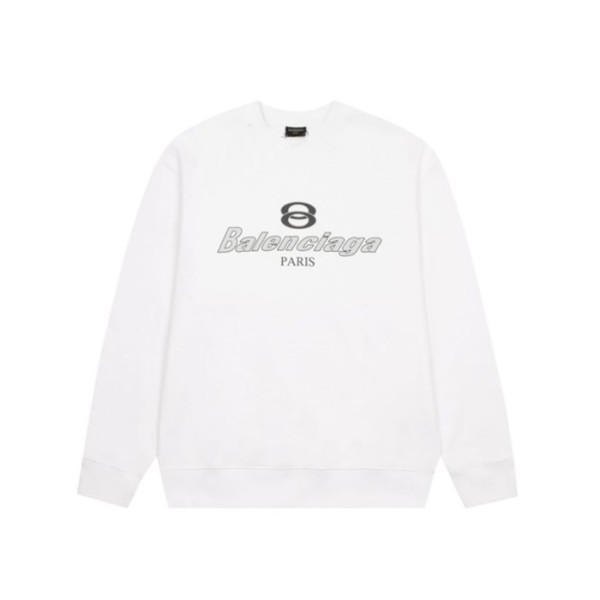 ❤발렌시아가 남성 화이트 맨투맨 - Balenciaga Mens White Tshirts - ba863x
