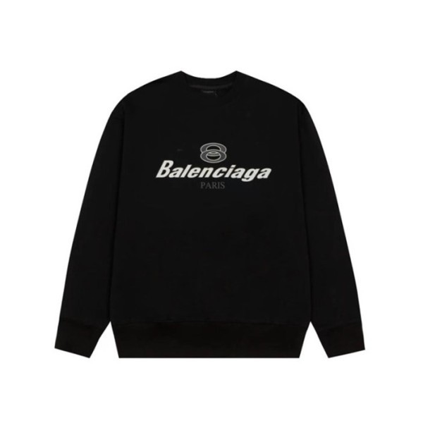 ❤발렌시아가 남성 블랙 맨투맨 - Balenciaga Mens Black Tshirts - ba864x