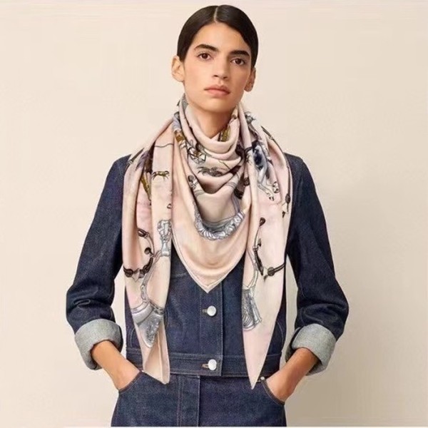 ❤에르메스 여성 핑크 스카프 - Hermes Womens Pink Scarf - he526x