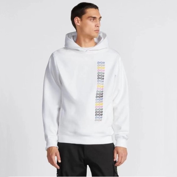 ❤디올 남성 화이트 후드티 - Dior Mens White Hoodie - di866x