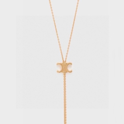 ❤셀린느 여성 골드 목걸이 - Celine Womens Gold Necklace- acc502x