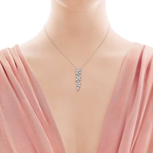 ❤티파니 여성 화이트 골드 목걸이 - Tiffany Womens White Gold Necklace- acc508x