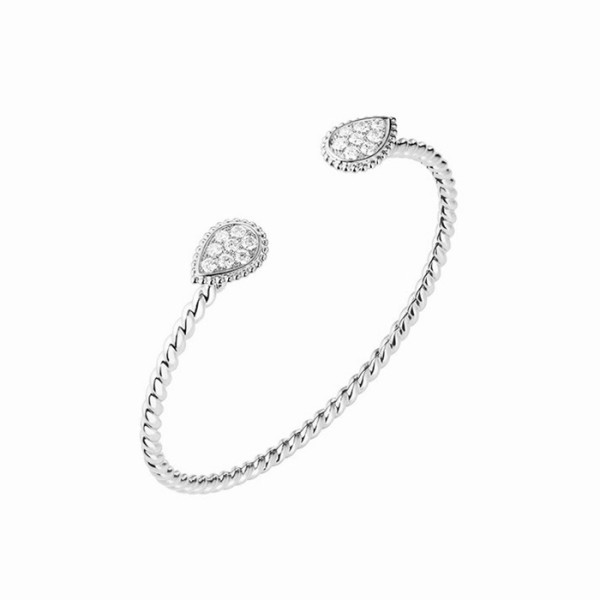 ❤부쉐론 여성 화이트 골드 팔찌 - Boucheron Womens White Gold Bangle - acc522x