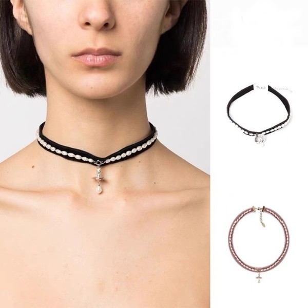 ❤비비안웨스트우드  여성 화이트 골드 목걸이 - Vivienne Westwood Womens White-gold Necklace - acc540x