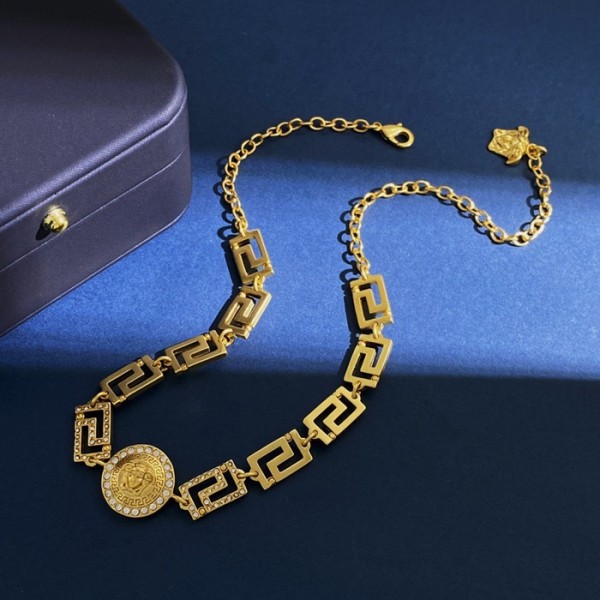 ❤베르사체 여성 옐로우 골드 목걸이 - Versace Womens Yellow Gold Necklace - acc549x