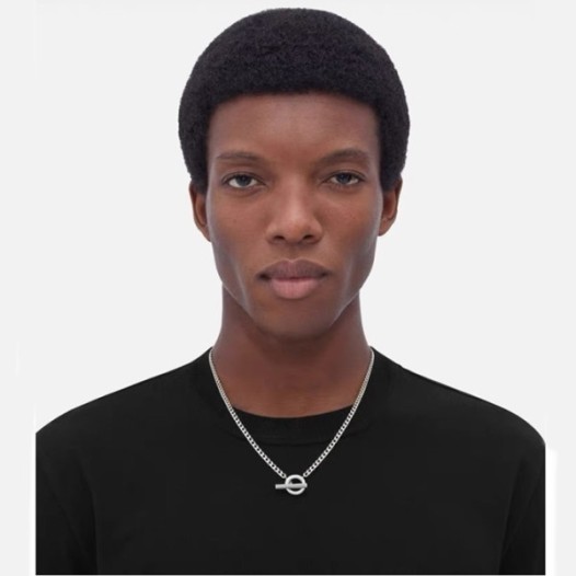 ❤보테가베네타 남/녀 화이트 골드 목걸이 - Bottega veneta Unisex White Gold Necklace - acc556x