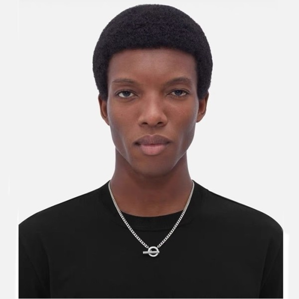 ❤보테가베네타 남/녀 화이트 골드 목걸이 - Bottega veneta Unisex White Gold Necklace - acc556x